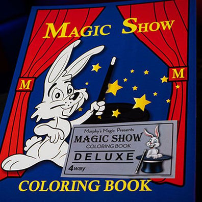 MAGIC SHOW Coloring Book (3 way) by Murphy's Magic
